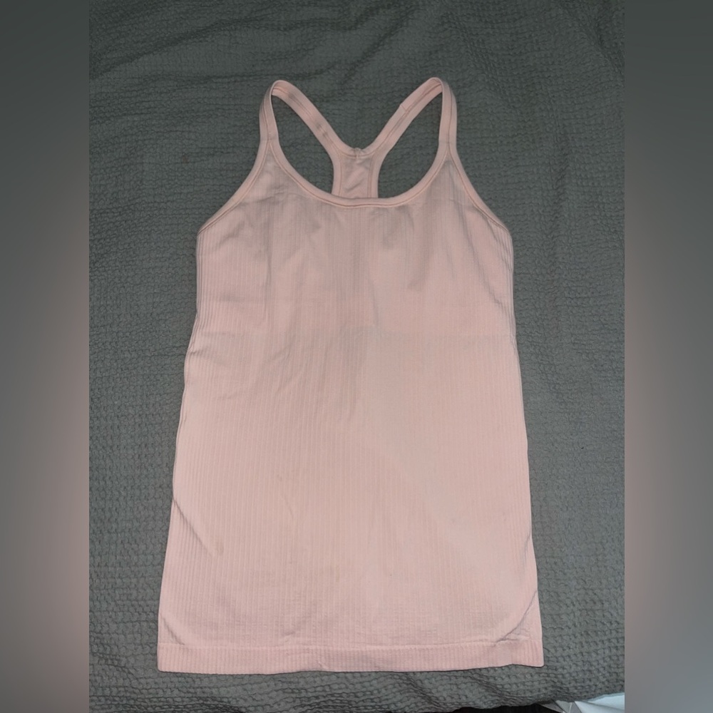 Lululemon Ebb to Street Tank Top in Pink Mist!! Size 6, never worn!!